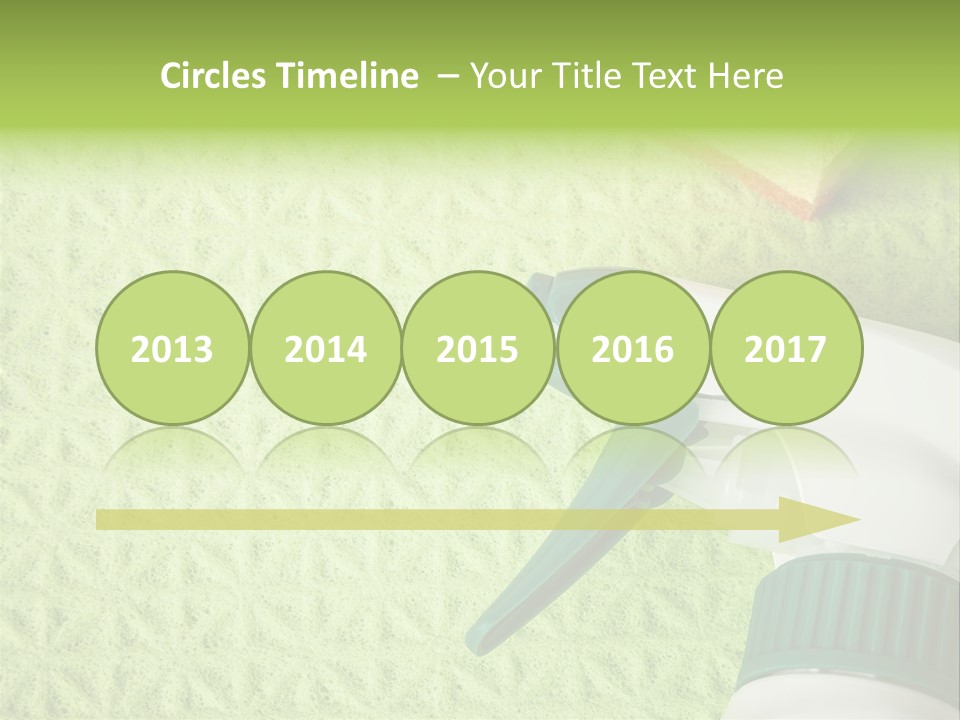 Bathroom Purity Household PowerPoint Template