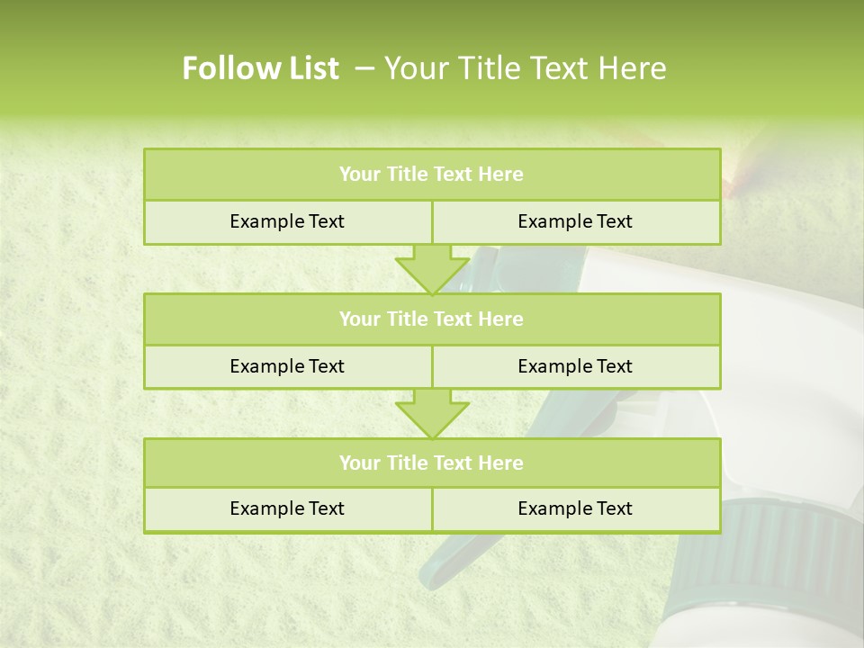 Bathroom Purity Household PowerPoint Template