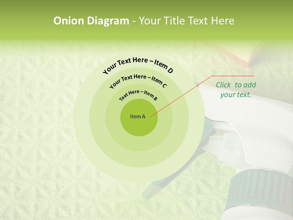 Bathroom Purity Household PowerPoint Template