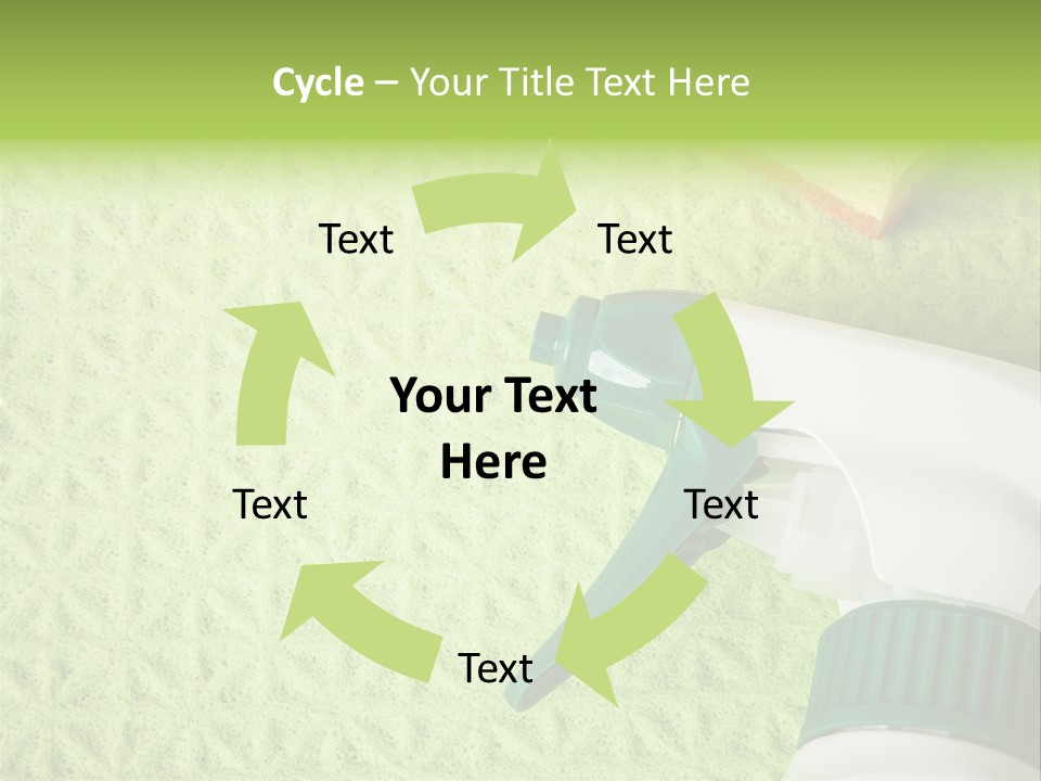 Bathroom Purity Household PowerPoint Template