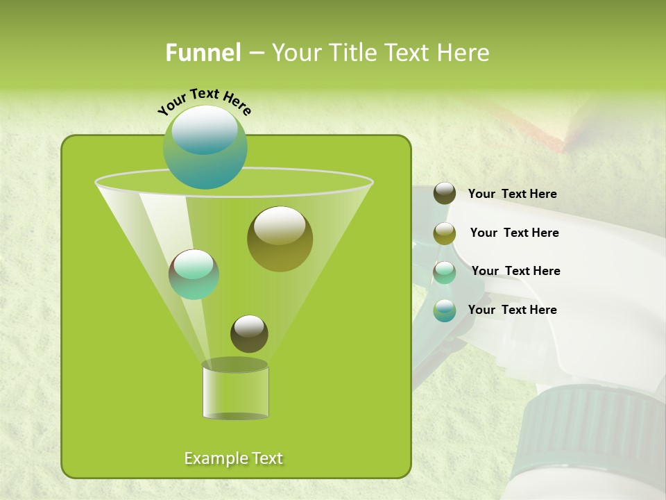 Bathroom Purity Household PowerPoint Template