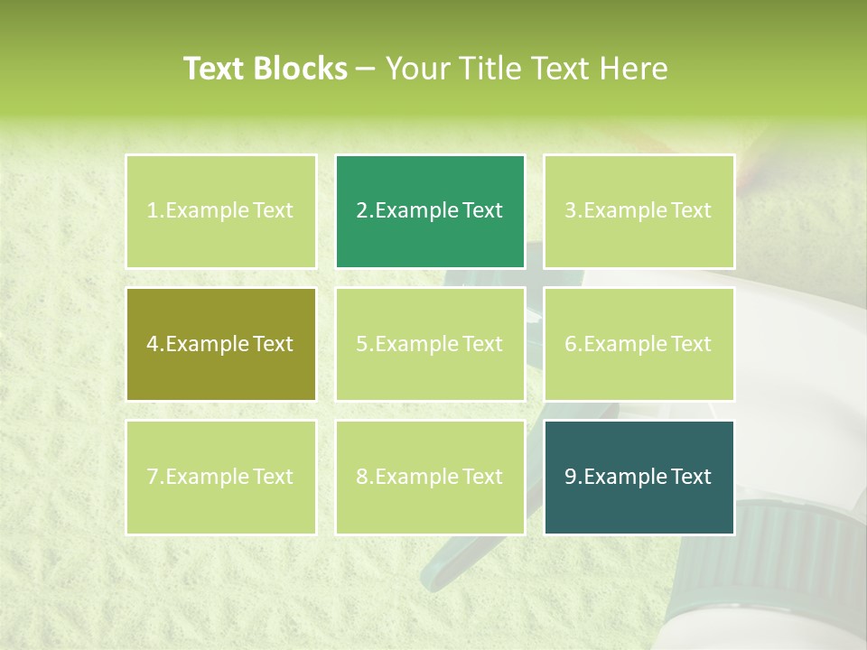 Bathroom Purity Household PowerPoint Template