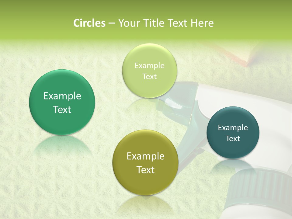 Bathroom Purity Household PowerPoint Template