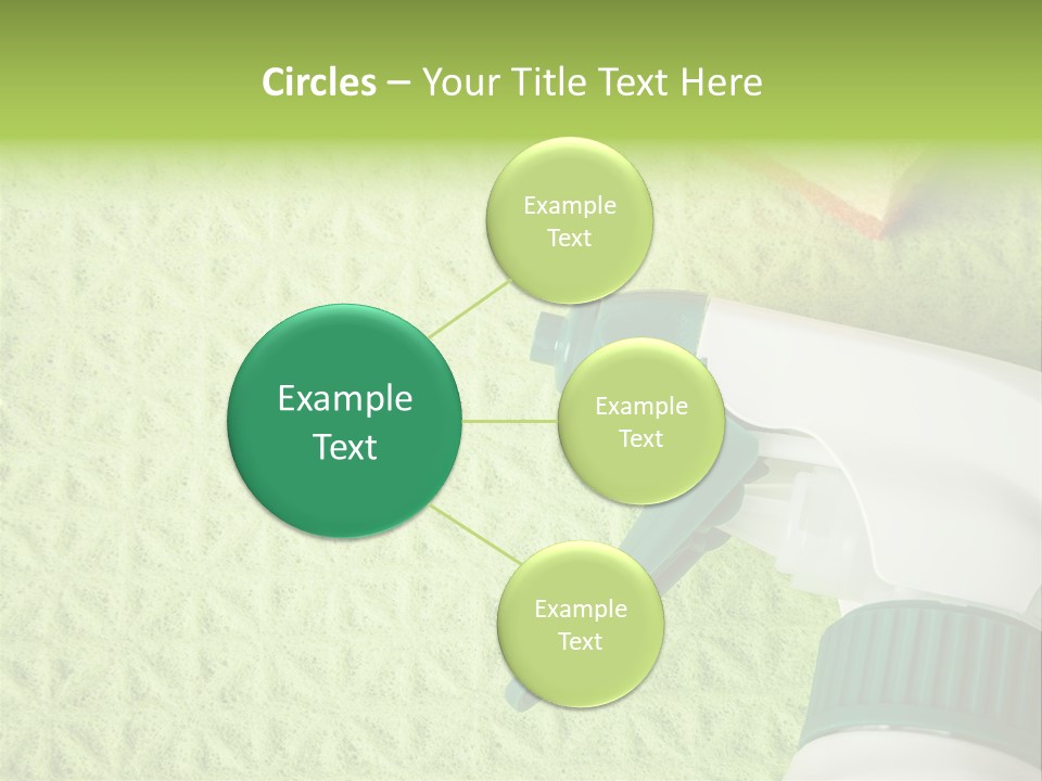 Bathroom Purity Household PowerPoint Template