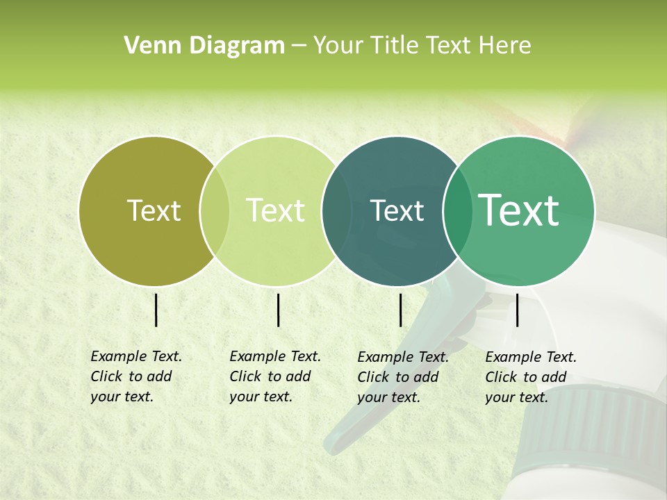 Bathroom Purity Household PowerPoint Template