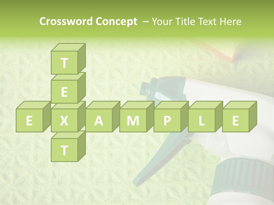 Bathroom Purity Household PowerPoint Template