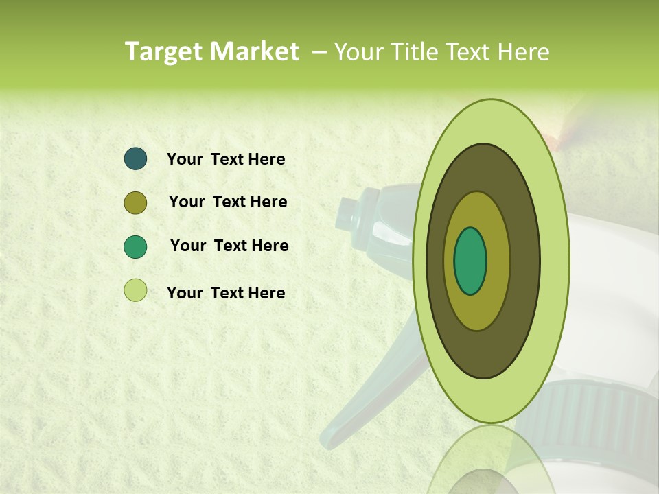 Bathroom Purity Household PowerPoint Template