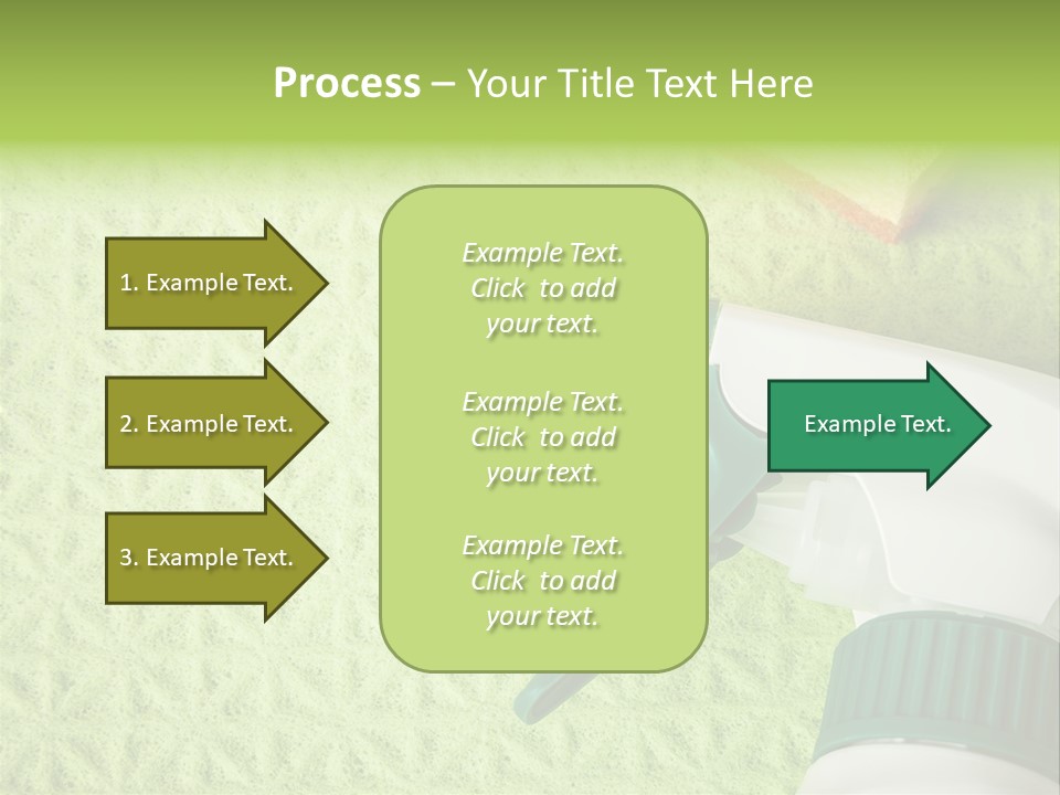Bathroom Purity Household PowerPoint Template