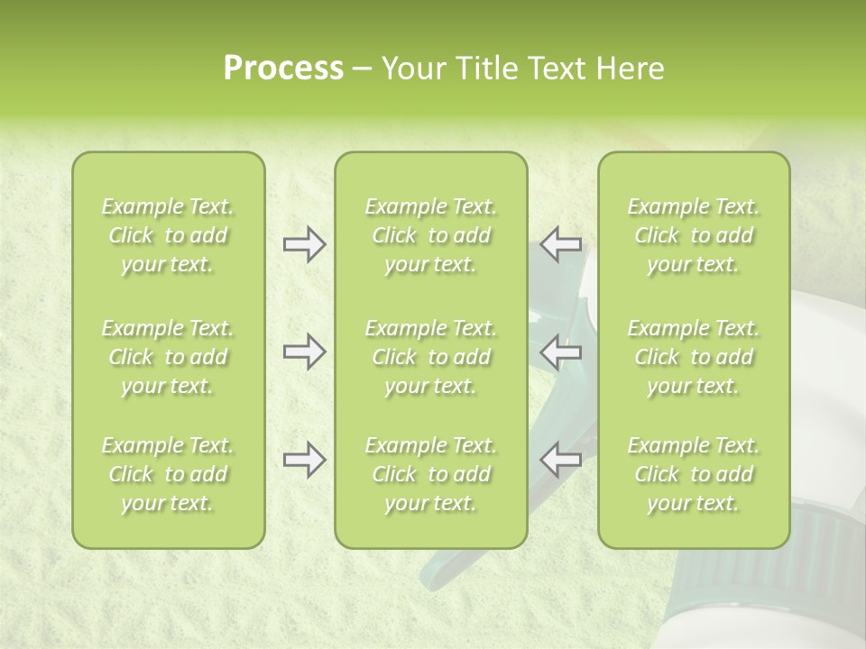 Bathroom Purity Household PowerPoint Template