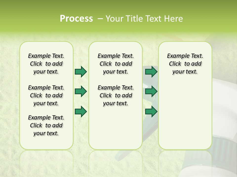 Bathroom Purity Household PowerPoint Template