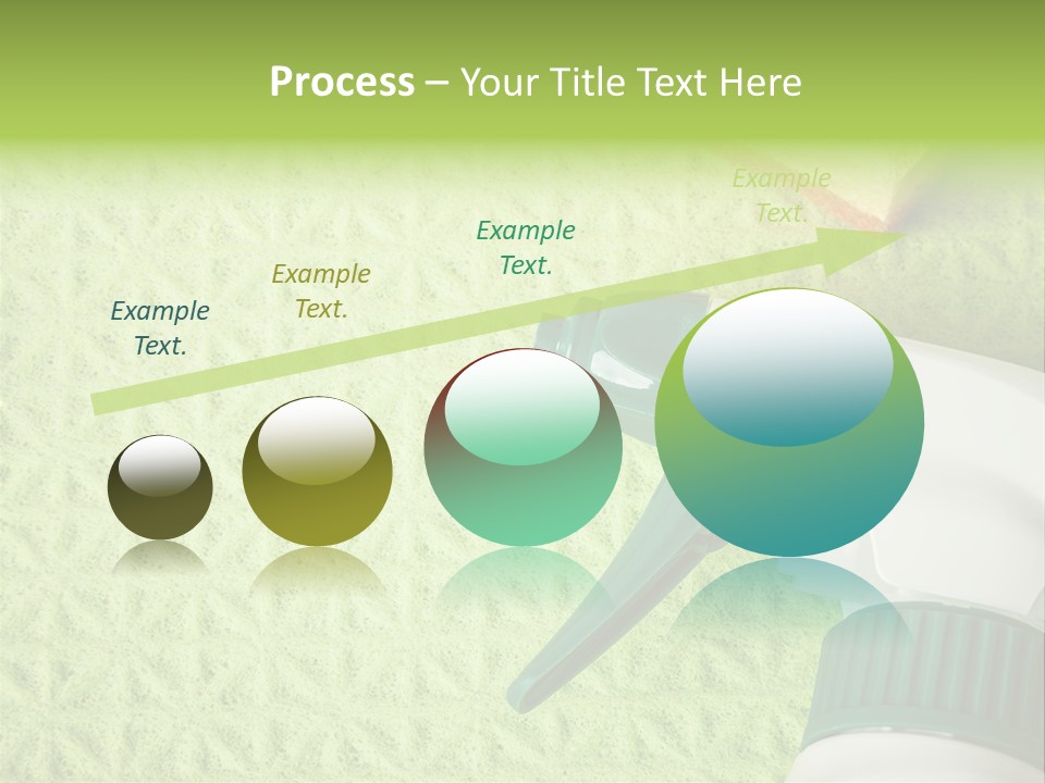 Bathroom Purity Household PowerPoint Template