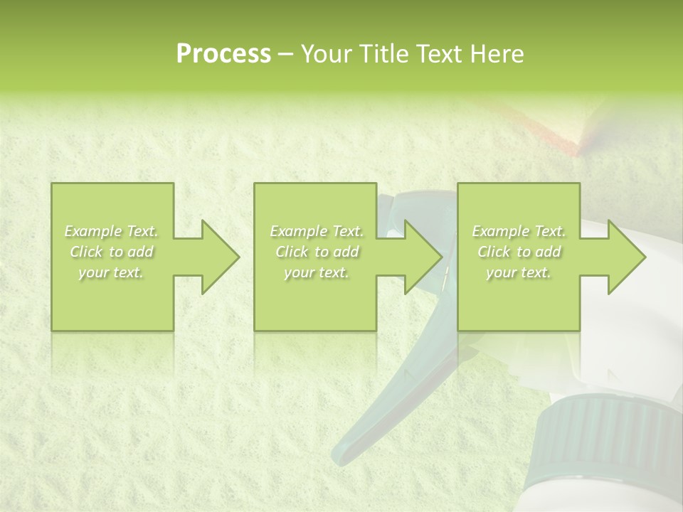 Bathroom Purity Household PowerPoint Template