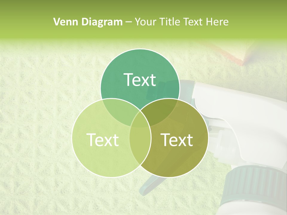 Bathroom Purity Household PowerPoint Template