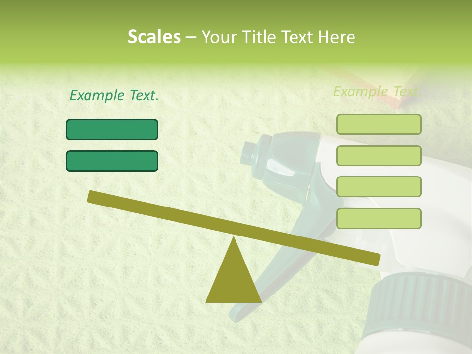 Bathroom Purity Household PowerPoint Template