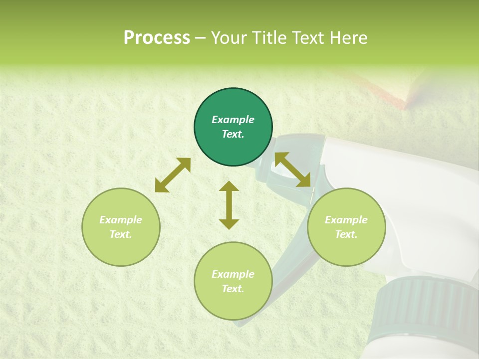 Bathroom Purity Household PowerPoint Template