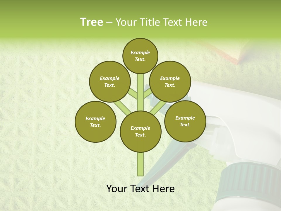 Bathroom Purity Household PowerPoint Template