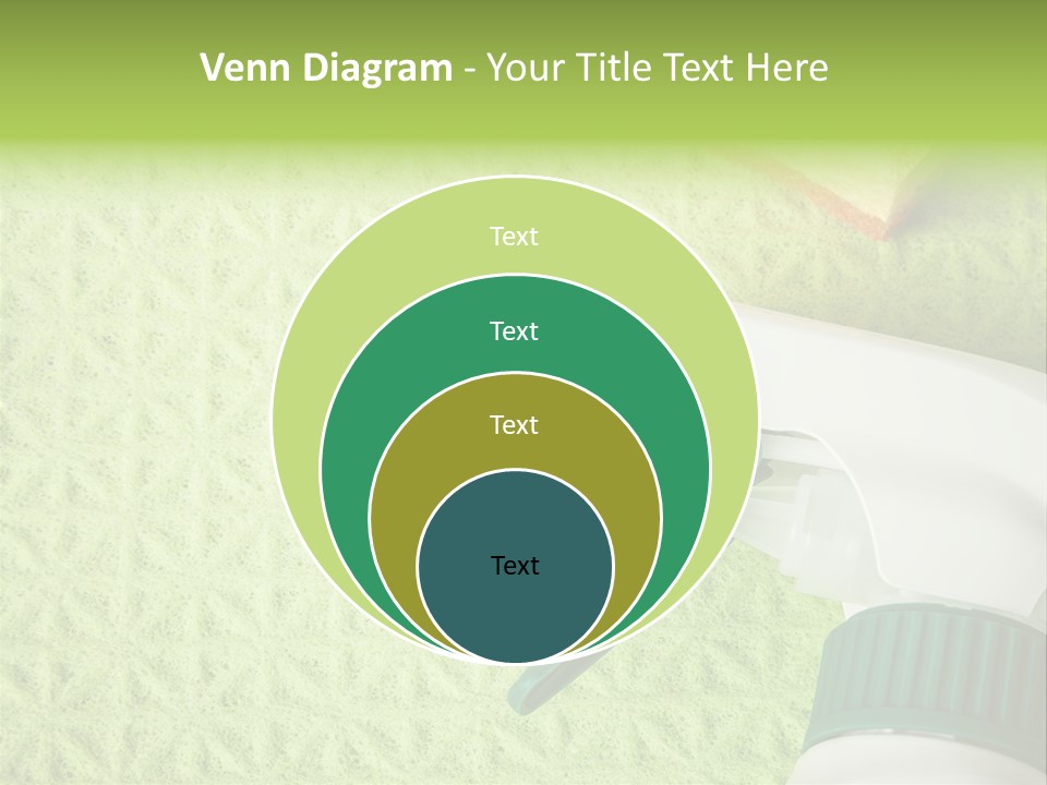 Bathroom Purity Household PowerPoint Template