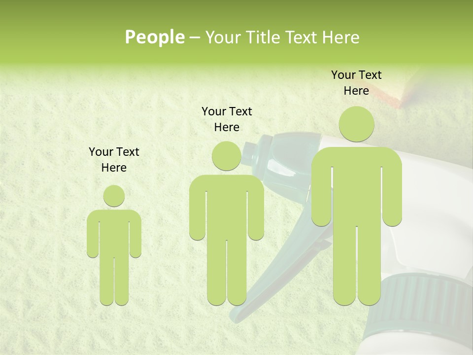 Bathroom Purity Household PowerPoint Template