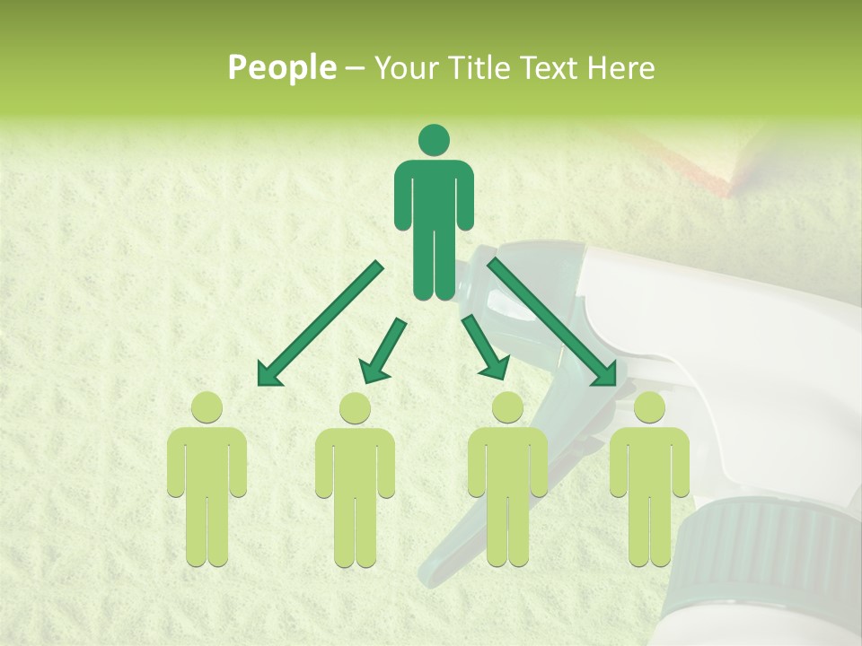 Bathroom Purity Household PowerPoint Template