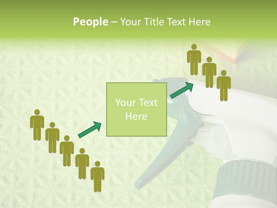 Bathroom Purity Household PowerPoint Template