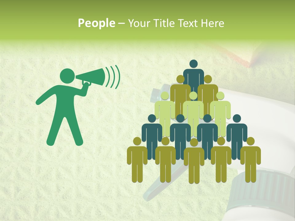 Bathroom Purity Household PowerPoint Template