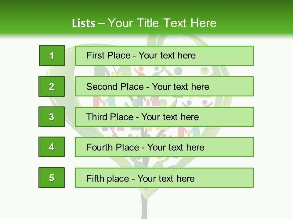 Men Health Human PowerPoint Template