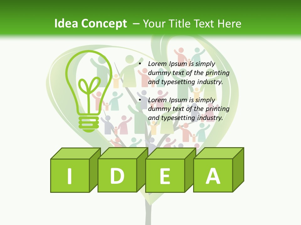 Men Health Human PowerPoint Template