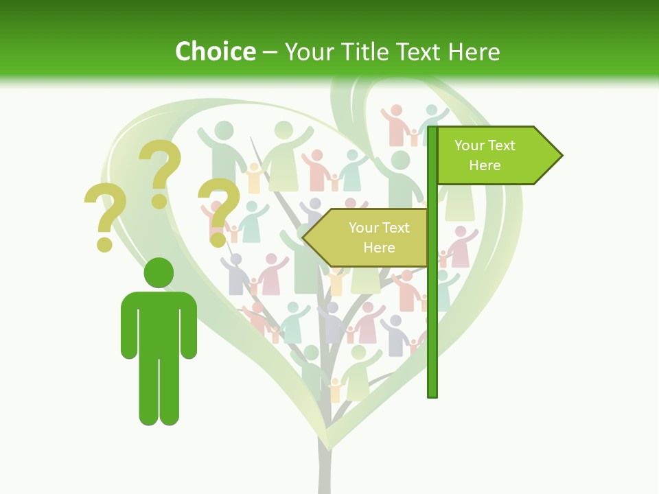 Men Health Human PowerPoint Template