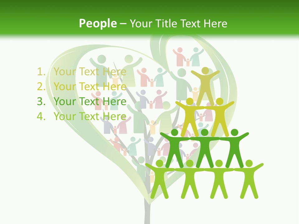 Men Health Human PowerPoint Template