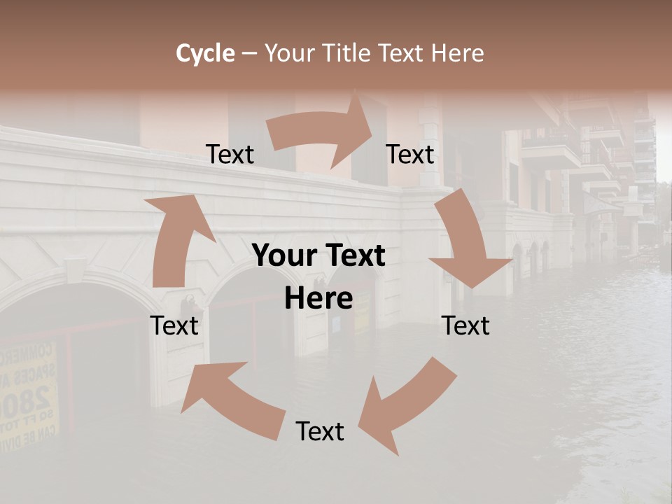 Urban Reflection City PowerPoint Template