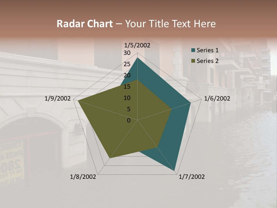 Urban Reflection City PowerPoint Template