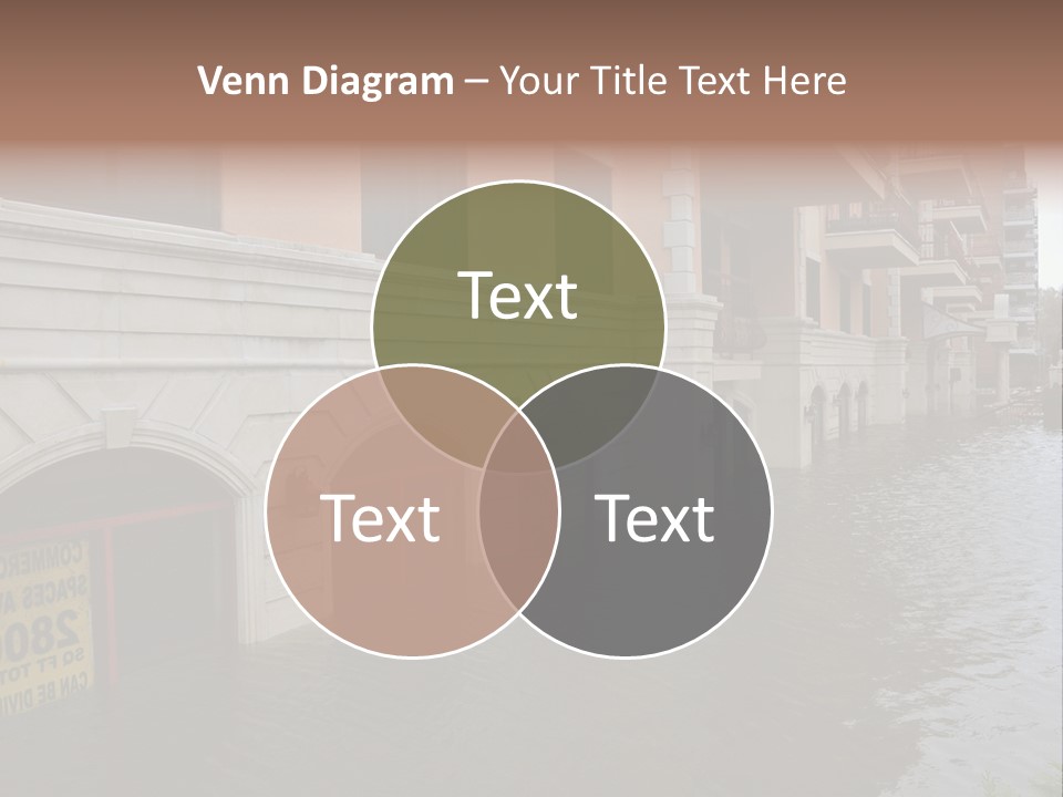 Urban Reflection City PowerPoint Template