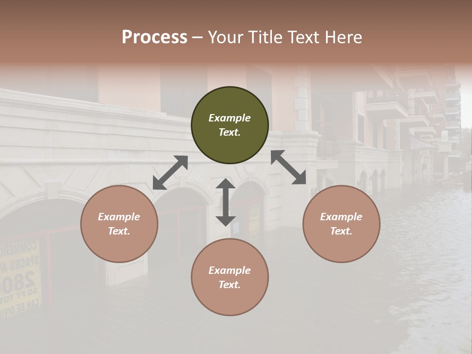 Urban Reflection City PowerPoint Template