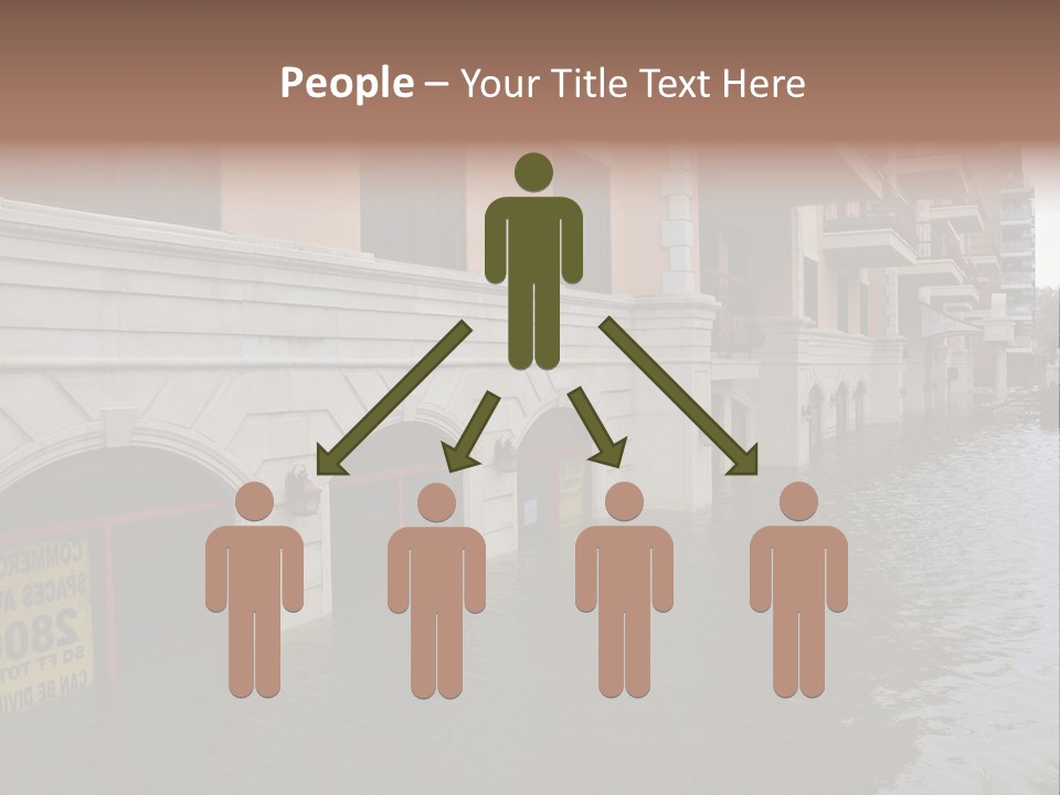 Urban Reflection City PowerPoint Template