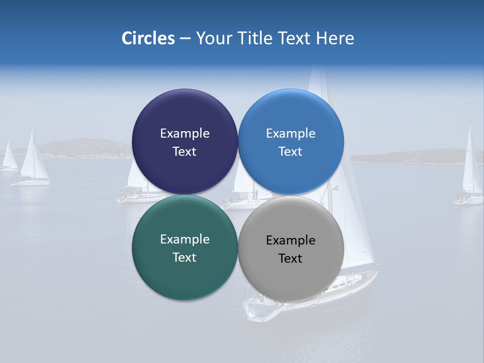 Freedom Nature Image PowerPoint Template