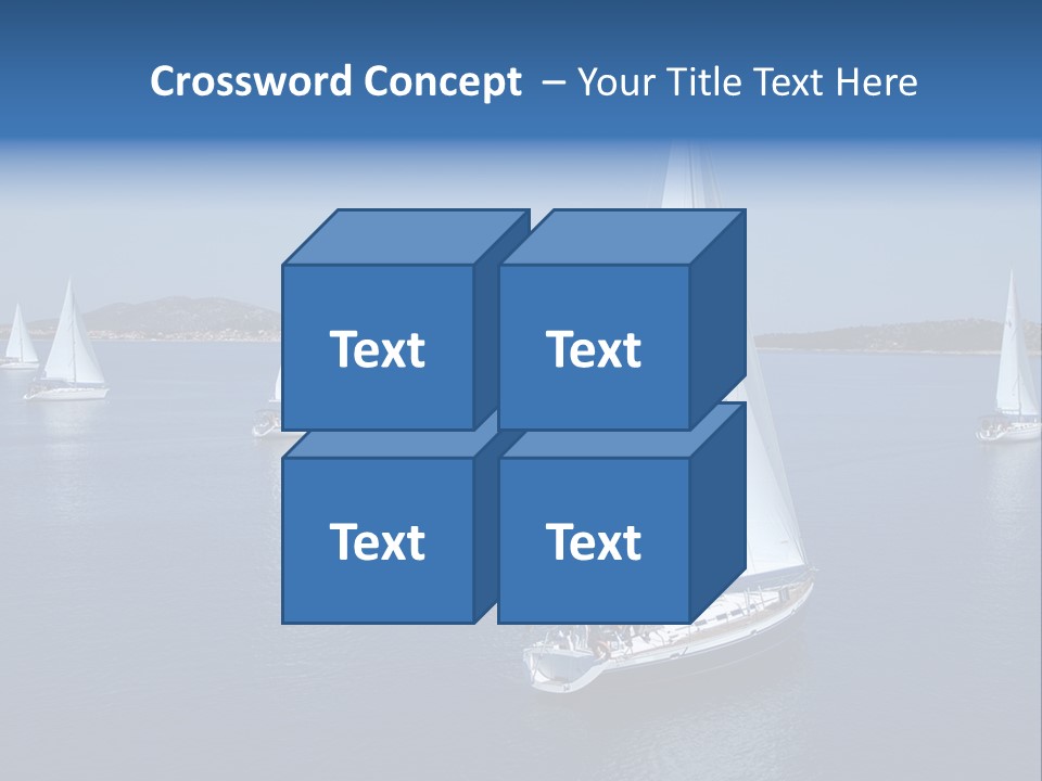 Freedom Nature Image PowerPoint Template