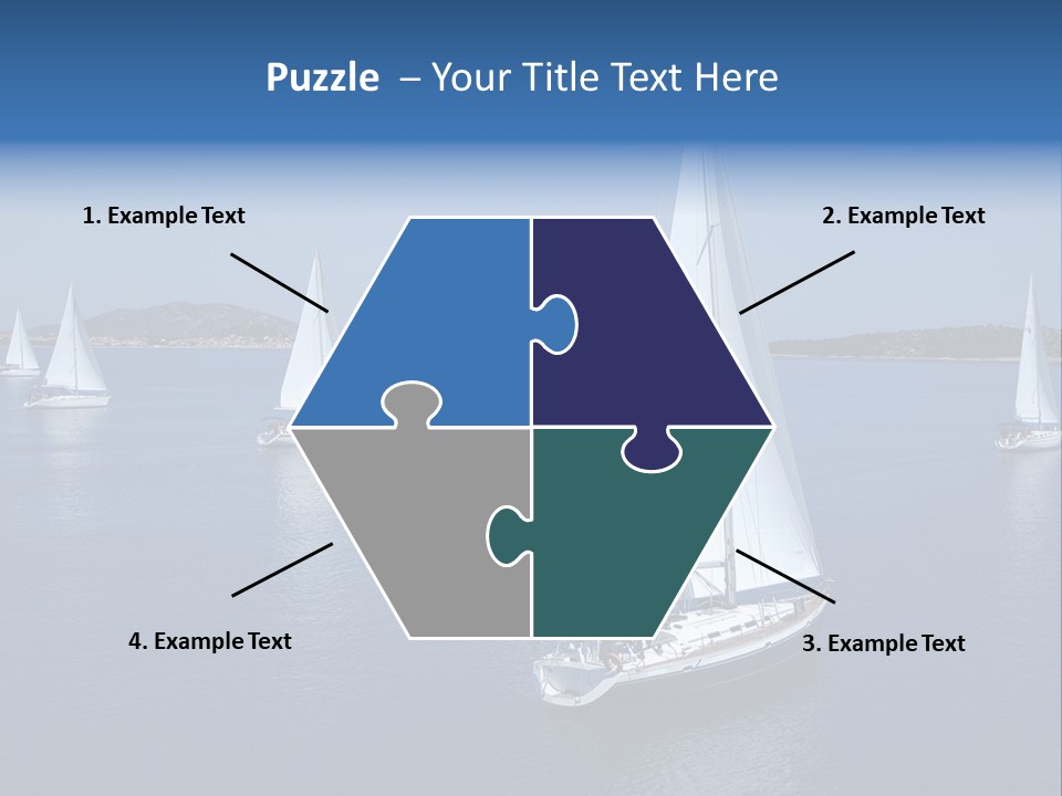 Freedom Nature Image PowerPoint Template