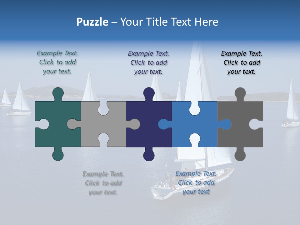 Freedom Nature Image PowerPoint Template