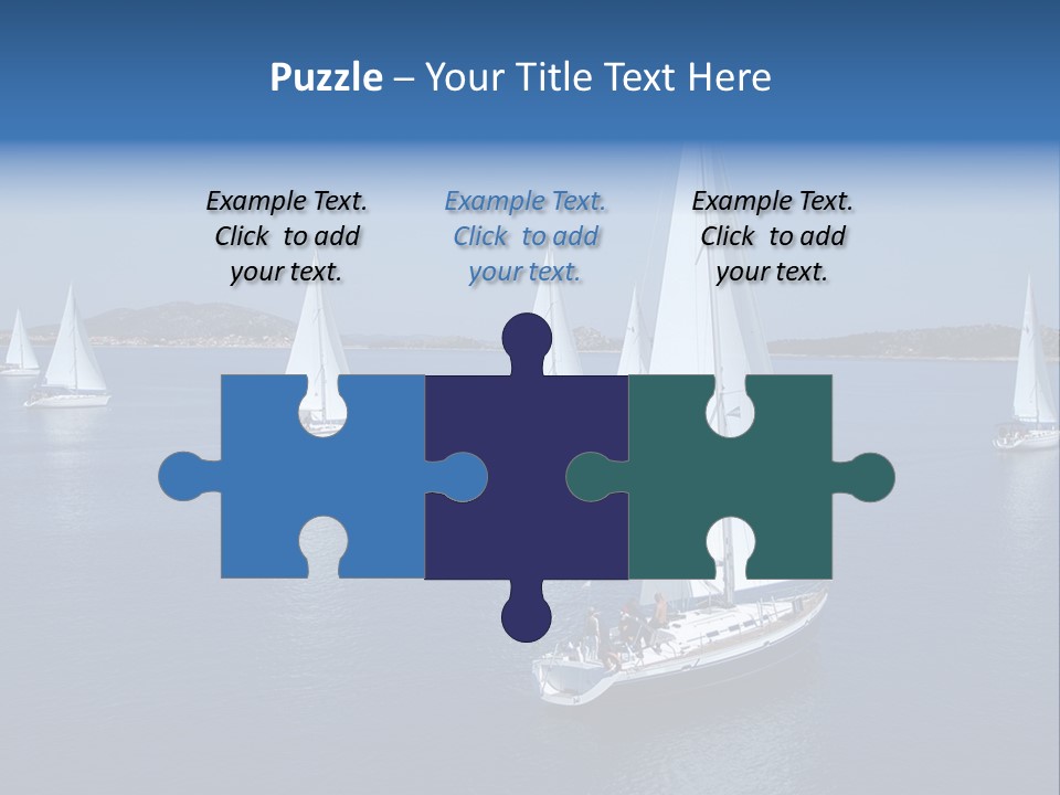 Freedom Nature Image PowerPoint Template