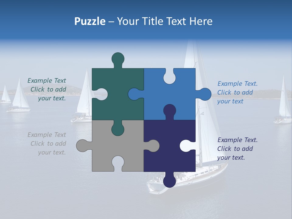 Freedom Nature Image PowerPoint Template