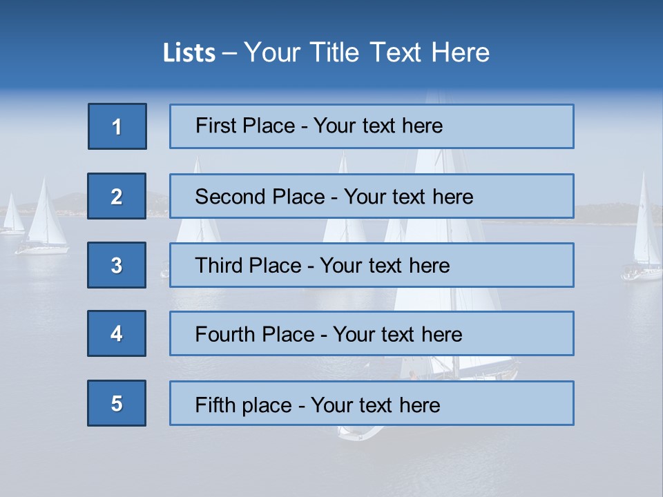 Freedom Nature Image PowerPoint Template