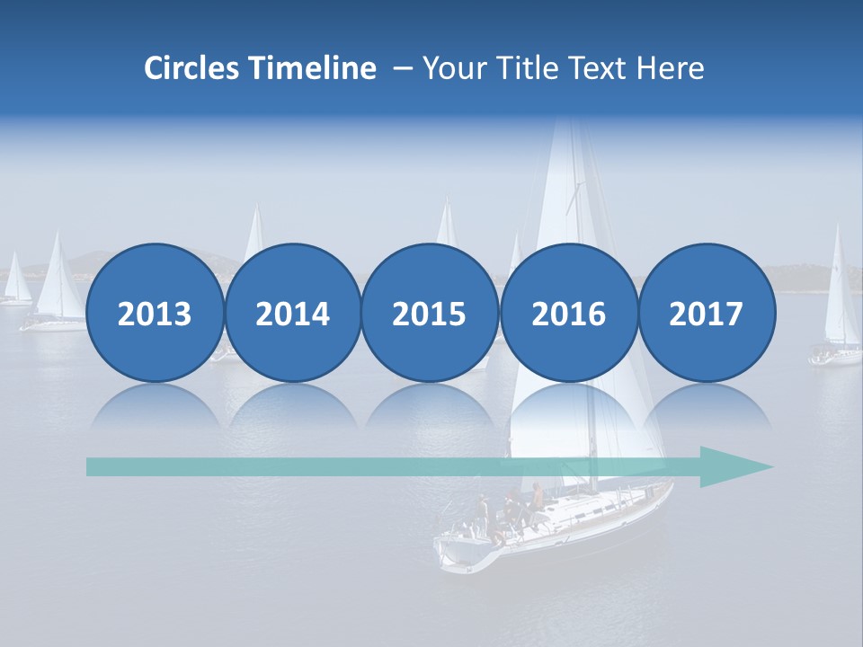 Freedom Nature Image PowerPoint Template