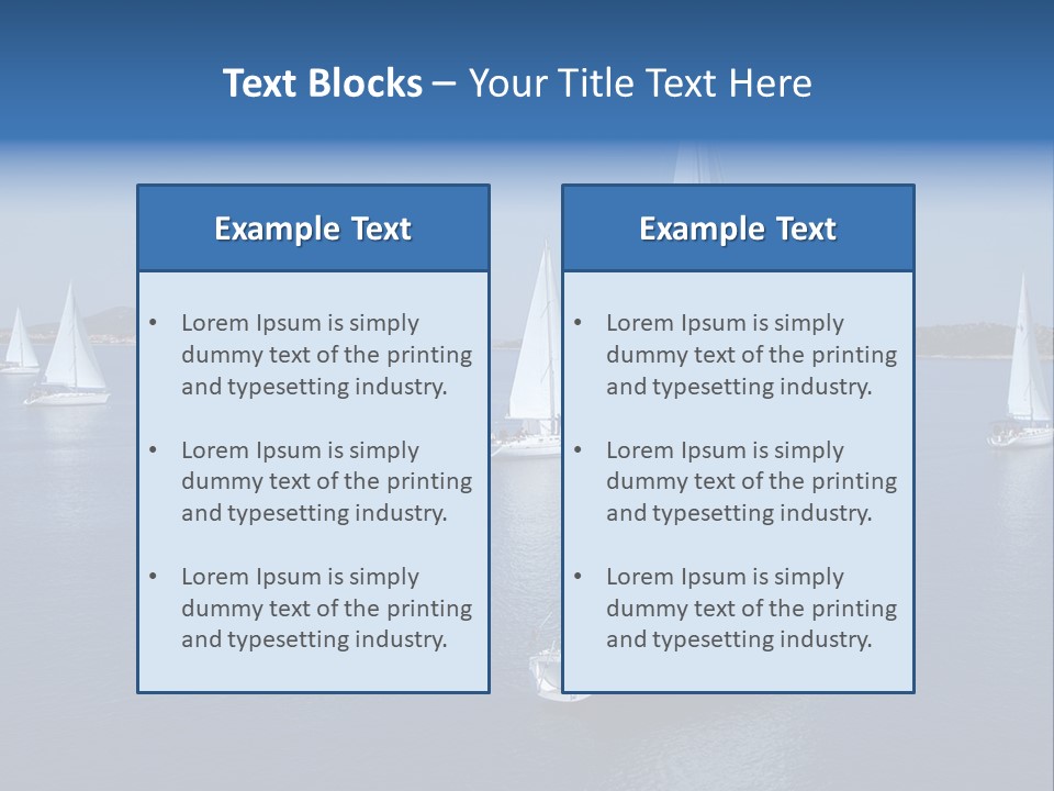 Freedom Nature Image PowerPoint Template