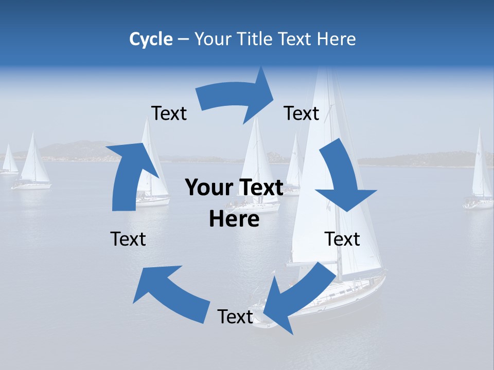 Freedom Nature Image PowerPoint Template