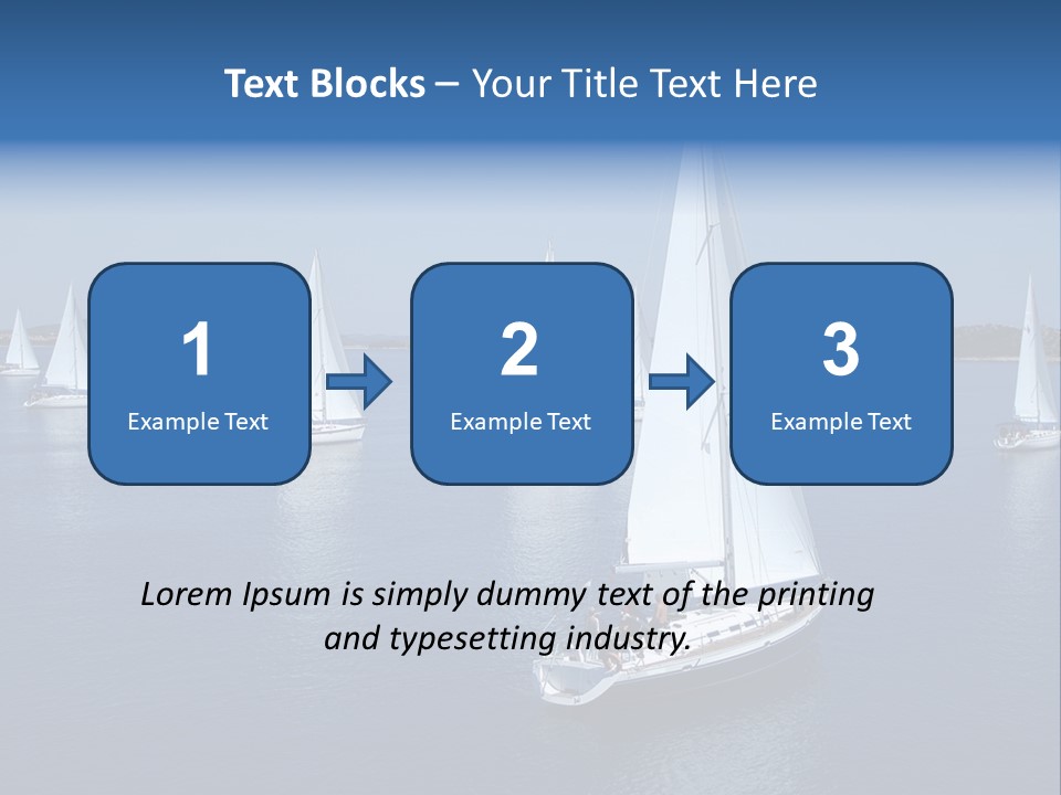 Freedom Nature Image PowerPoint Template