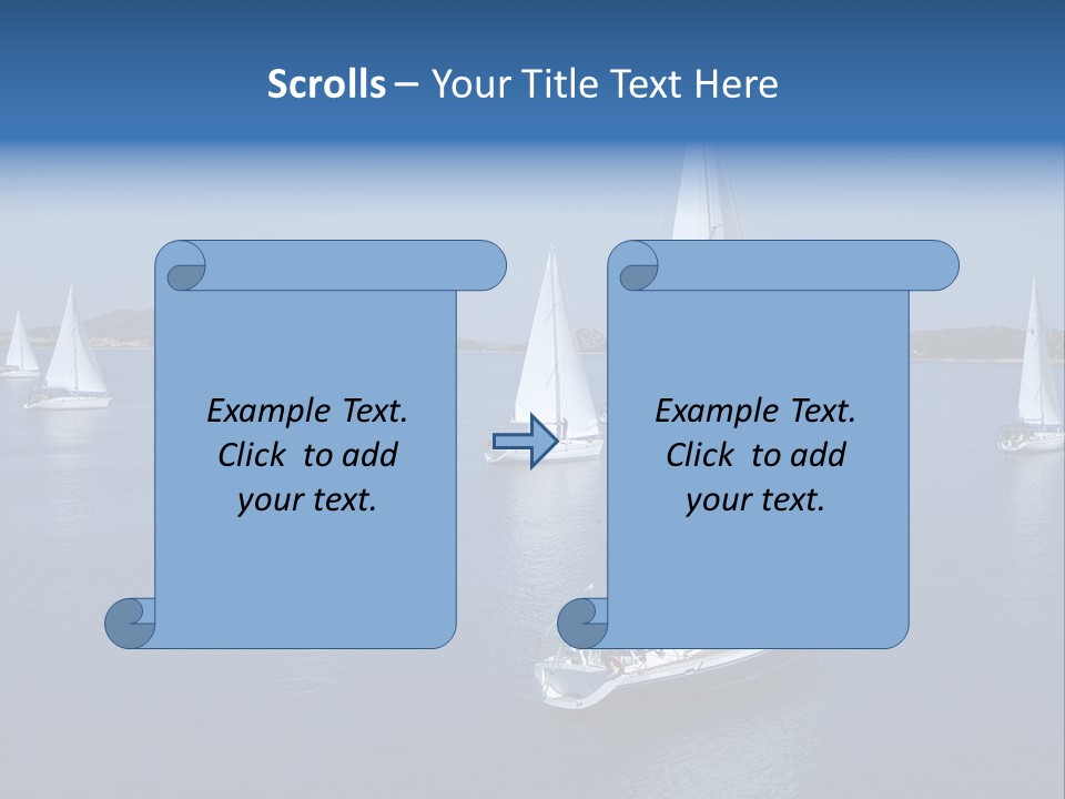 Freedom Nature Image PowerPoint Template