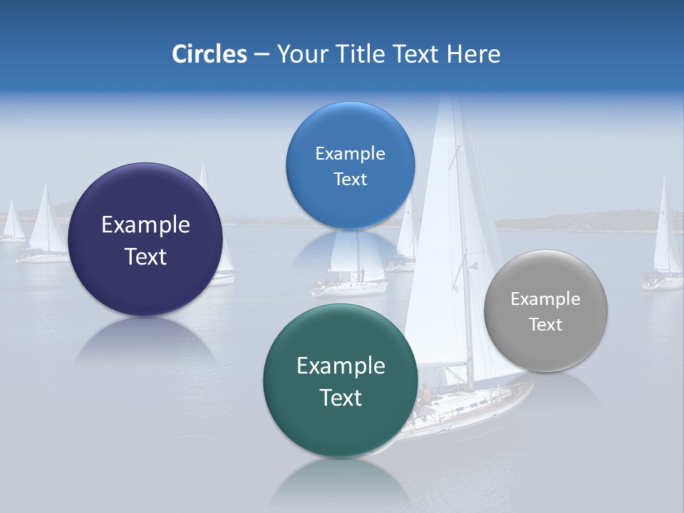 Freedom Nature Image PowerPoint Template