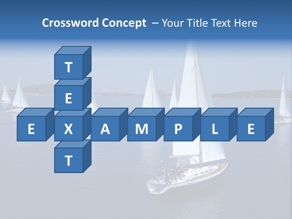 Freedom Nature Image PowerPoint Template