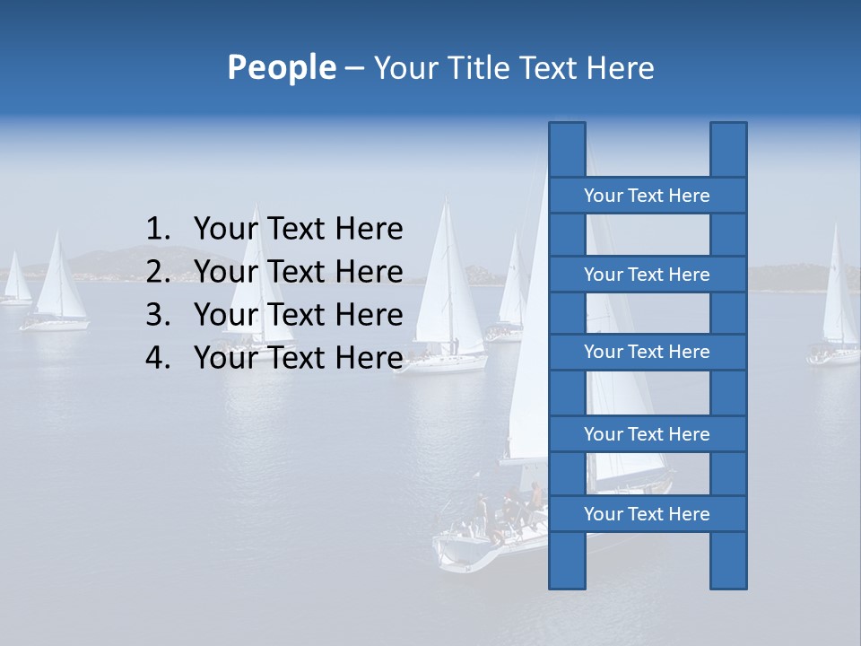 Freedom Nature Image PowerPoint Template