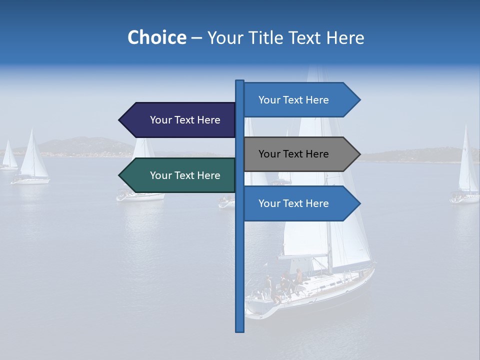 Freedom Nature Image PowerPoint Template